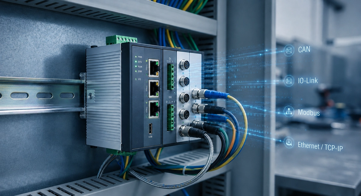 Industrielle Kommunikation und Geräteintegration in LabVIEW